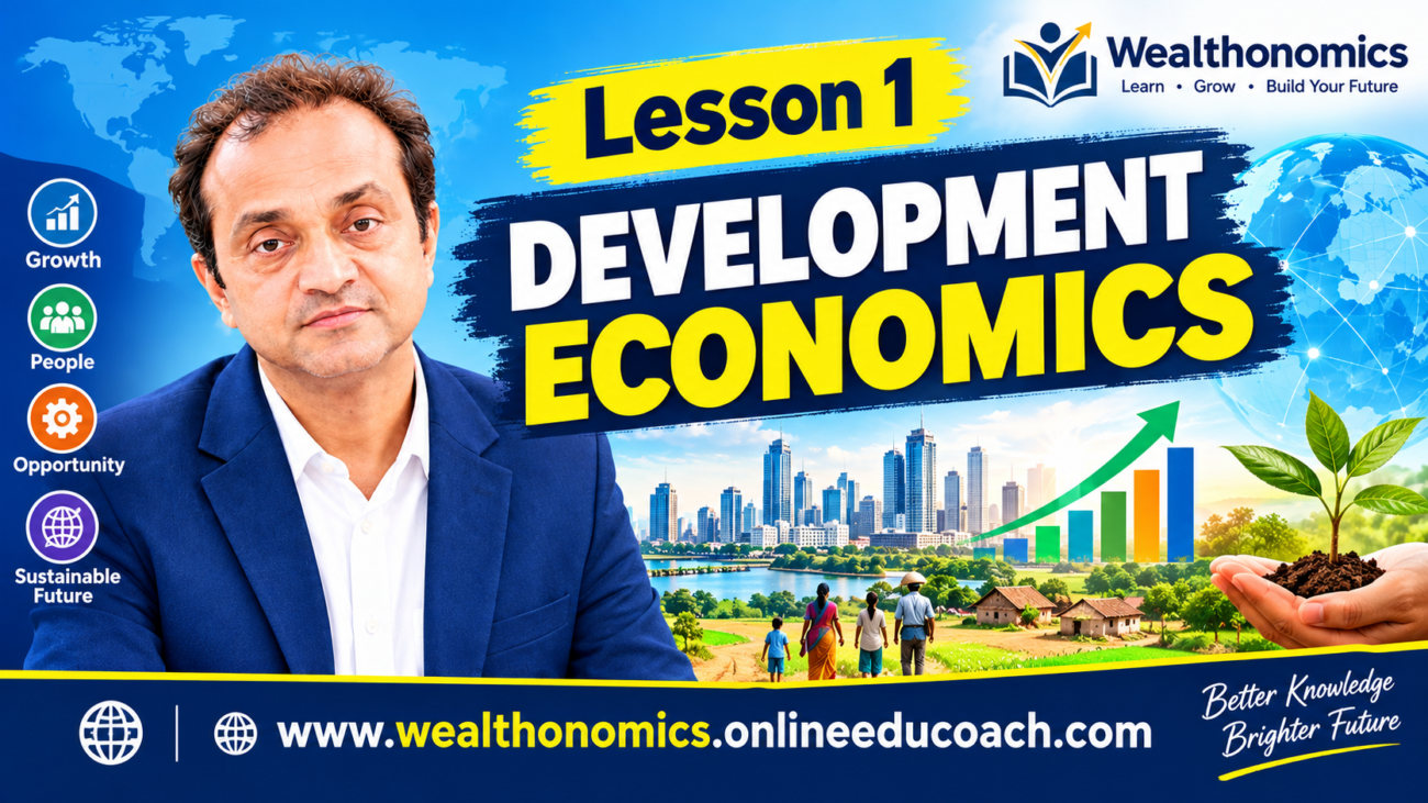 Development Economics Lesson 1