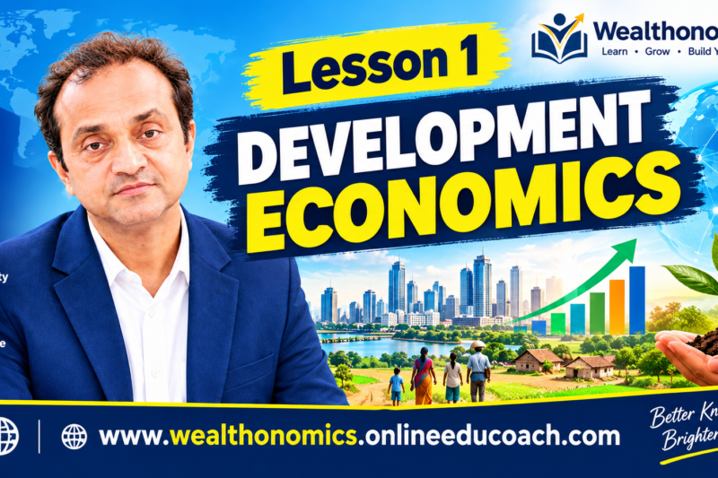 Development Economics Lesson 1